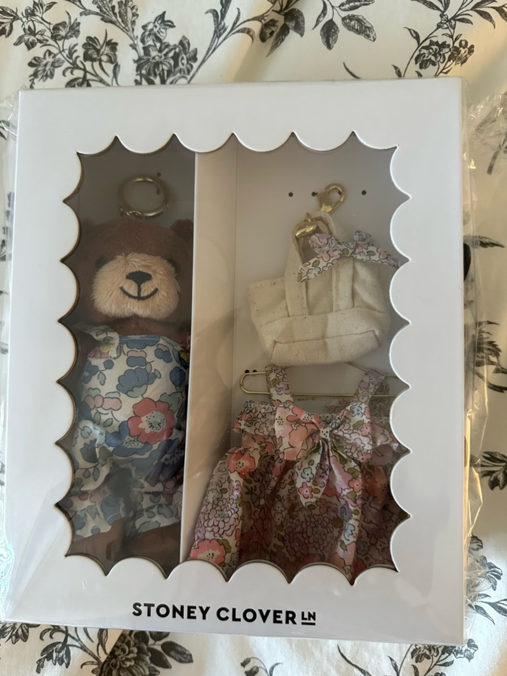 Stoney Clover Lane Bear Bag Charm New In Box